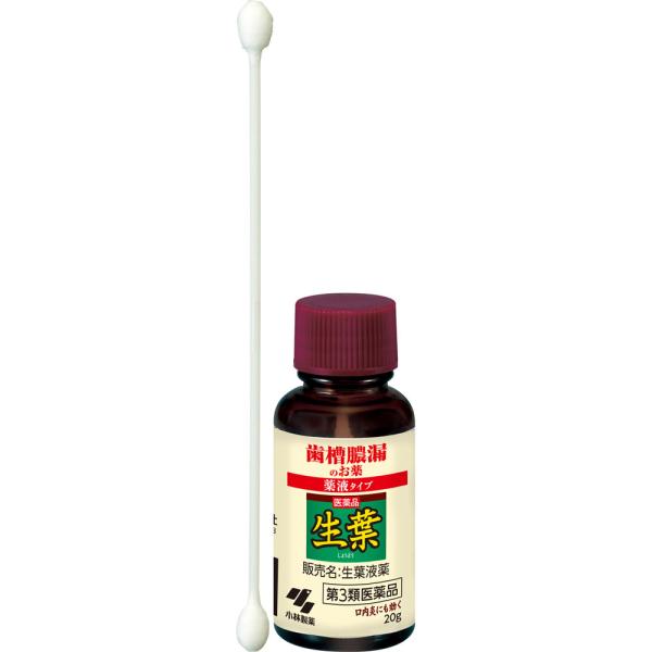 INNI SELECT・Global 対応の小林製薬 生葉液薬 20g＋30本 【第3類医薬品】｜アングル2