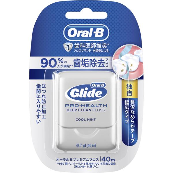 BRAUN オーラルB プレミアムデンタルフロス 40m