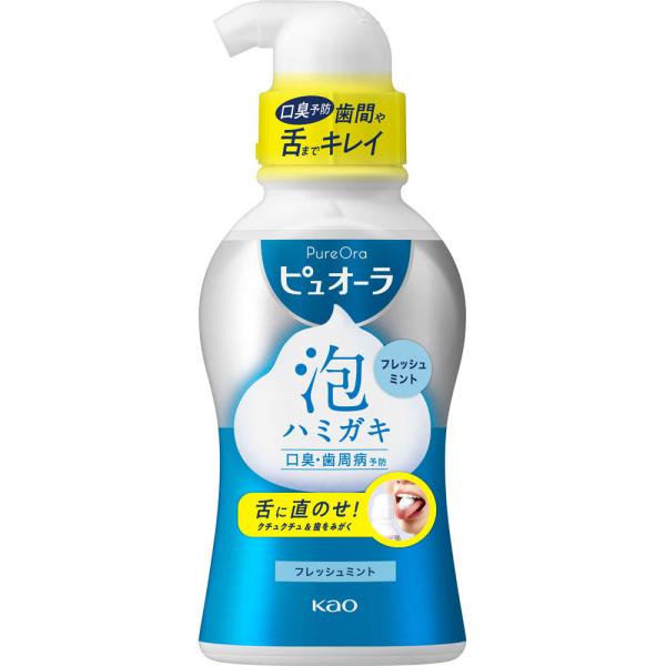 ピュオーラ 泡ハミガキ フレッシュミントの香味 110mL 【医薬部外品】