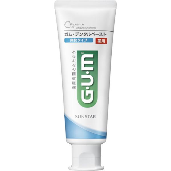 Rakuten - サンスター ガム(G・U・M)　デンタルペースト 爽快タイプ 120g (医薬部外品)