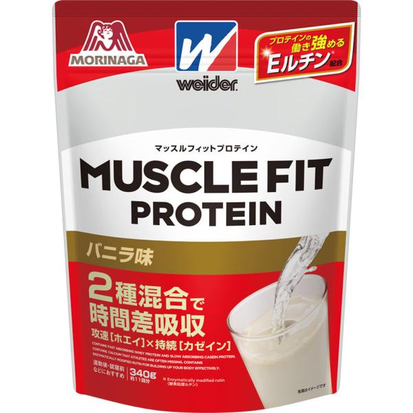 Rakuten - マッスルフィットプロテイン バニラ味 340g