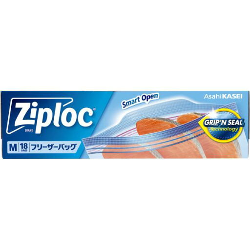 旭化成ホームプロダクツ ジップロック フリーザーバッグ M 18枚入り 旭化成ホームプロダクツ ジップロック フリーザーバッグ M 18枚入り