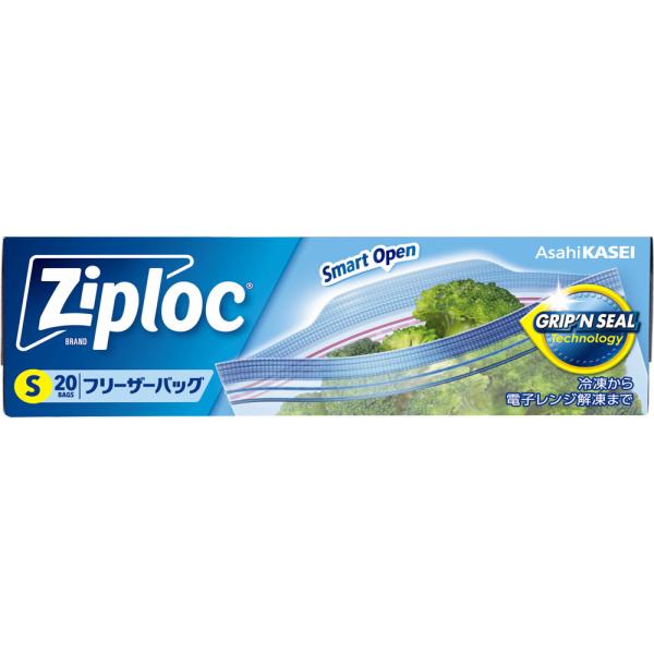乐天商城 - 旭化成ホームプロダクツ ジップロック フリーザーバッグ S 20枚入り