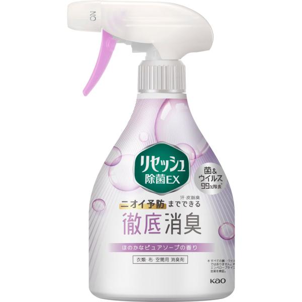 花王 リセッシュ 除菌EX ピュアソープの香り 本体 370ml