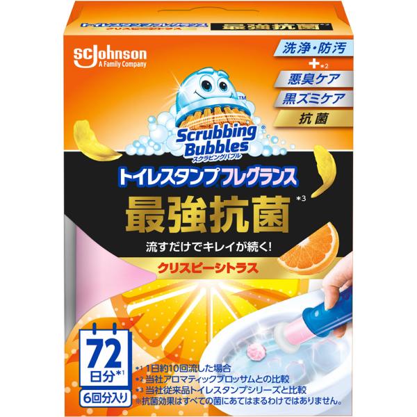 Rakuten - ジョンソン SBトイレスタンプフレグランス最強抗菌クリスピーシトラス本体 38g