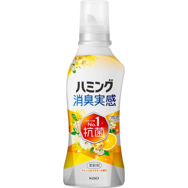 樂天商城 - 花王 ハミング消臭実感 オレンジ＆フラワーの香り 本体 510ml