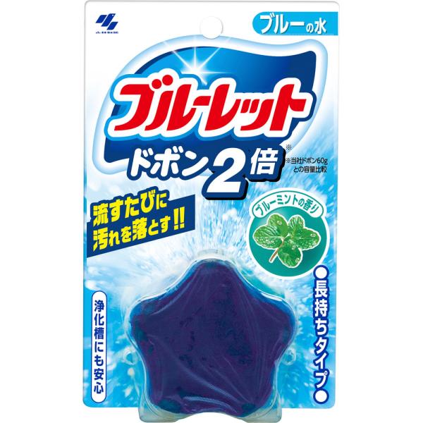 Rakuten - 小林製薬 ブルーレット ドボン2倍 ブルーミント 120g