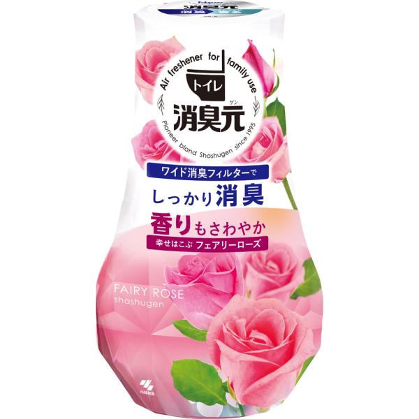 Rakuten - 小林製薬 トイレの消臭元幸せはこぶフェアリーローズ 400ml