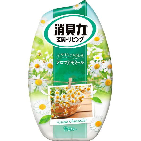 樂天商城 - エステー お部屋の消臭力 玄関・リビング用 アロマカモミールの香り 400ml