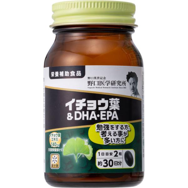 株式会社野口医学研究所 イチョウ葉＆DHA・EPA 60粒