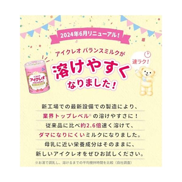 アイクレオ バランスミルク 800gの紹介画像2