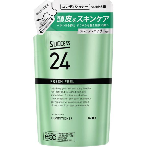 花王 サクセス24　フレッシュフィールコンディショナー　つめかえ用 320mL inniselect-10006027 INNI SELECT・Global 対応 パッケージ画像