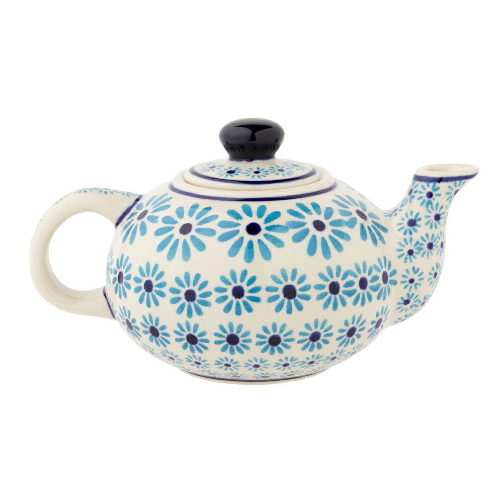 [Zaklady Ceramiczne Boleslawiec/ザクワディ ボレスワヴィエツ陶器]ティーポット-966 ポーリッシュポ..