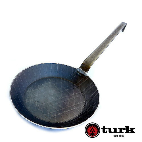turk/ターク 鉄製フライパン 20cm ロースト用 /POTブラシ付属正規品 ドイツ製 調理器具 キッチン用品