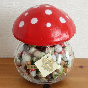 カファレル Caffarel ジャンボきのこポット チョコレート ギフト 約170粒入 2kg レッド【メール便不可】