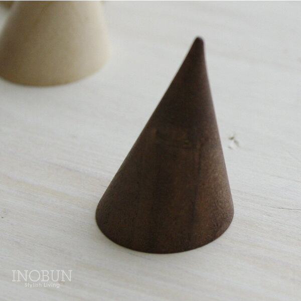 La Luz(ラ・ルース)リングスタンド 木製 指輪置き アクセサリースタンド ジュエリースタンド S ブラウン 日本製 [2]