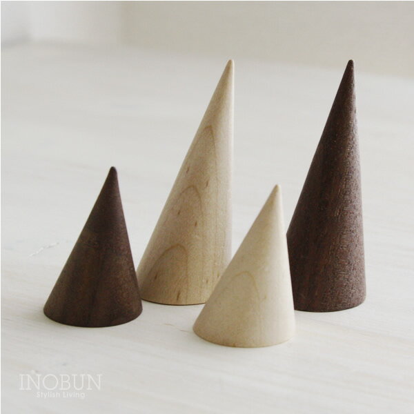 La Luz(ラ・ルース)リングスタンド 木製 指輪置き アクセサリースタンド ジュエリースタンド S ブラウン 日本製 [3]