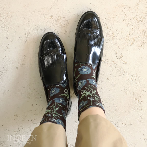 LIBERTY ソックス ポワレ BR 靴下 ...の紹介画像2