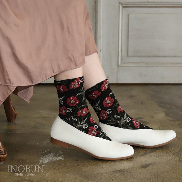 LIBERTY ソックス ポワレ BK 靴下 リバティ セール SALE inobun-10210089 イノブンオンラインショップ サンプル画像2