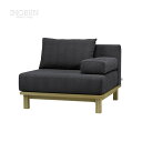 SIEVE(V[) RECT.UNIT SOFA 1 seater Ngjbg\t@ 1l| ubN SVE-SF013S BK