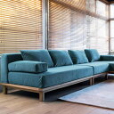 SIEVE(V[) RECT.UNIT SOFA wide seater Ngjbg\t@ Ch u[ SVE-SF013W BL