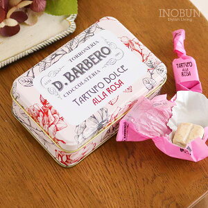 バルベロ D.BARBERO トリュフチョコレート ローズ缶 バレンタイン