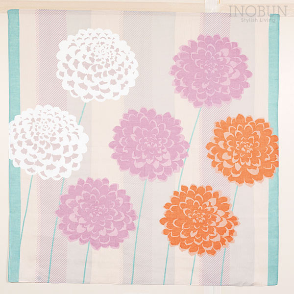 【在庫限り！無くなり次第終了】むすび 風呂敷 100 MUSUBI LINEN リネン ダリア クリーム 100cm 麻