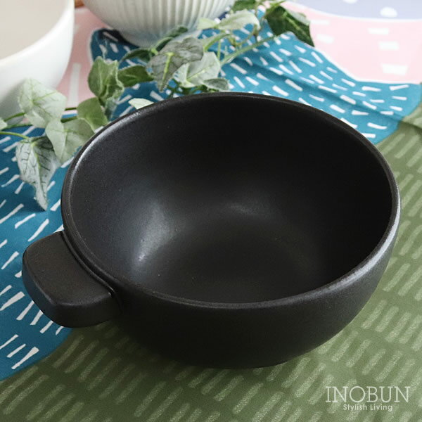 かもしか道具店 とんすい 黒 萬古焼 日本製