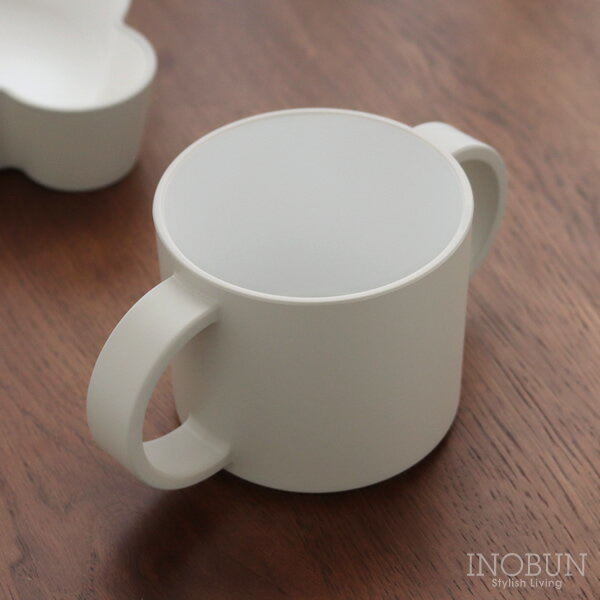 子供用食器 tak キッズディッシュ 両手マグ グレー 日本製 ベビー 子供用 コップ 電子レンジ対応