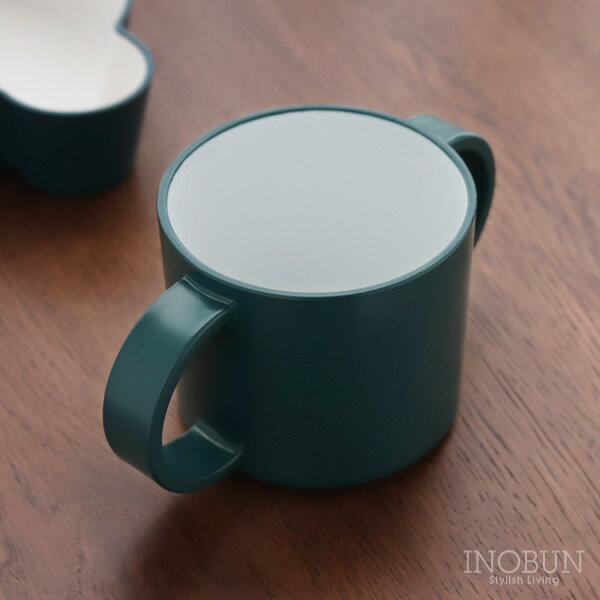 子供用食器 tak キッズディッシュ 両手マグ ネイビー 日本製 ベビー 子供用 コップ 食器 電子レンジ対応