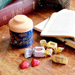 カファレル Caffarel チョコレートキャニスターS ギフト 5粒入 缶 チョコレートコレクション2022 母の日