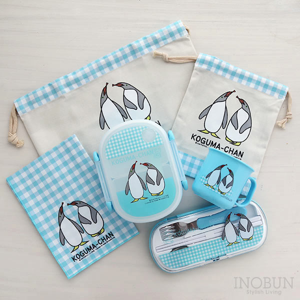 こぐまちゃん ランチボックス6点セット キッズ お弁当箱セット 日本製 ぺんぎん 子供用 男の子 入園入学