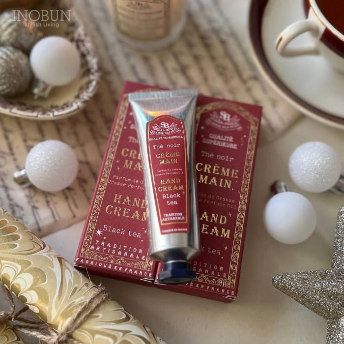冬季限定 サンタール・エ・ボーテ フレンチクラシック ハンドクリーム ブラックティー S 30ml Senteur ..