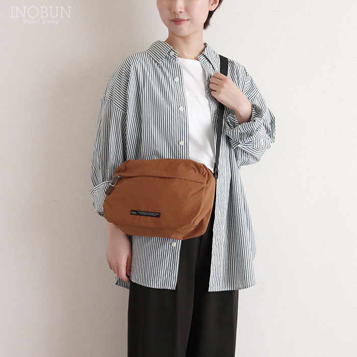 SOLEIL ライトリーショルダーバッグ シナモン 軽量 撥水