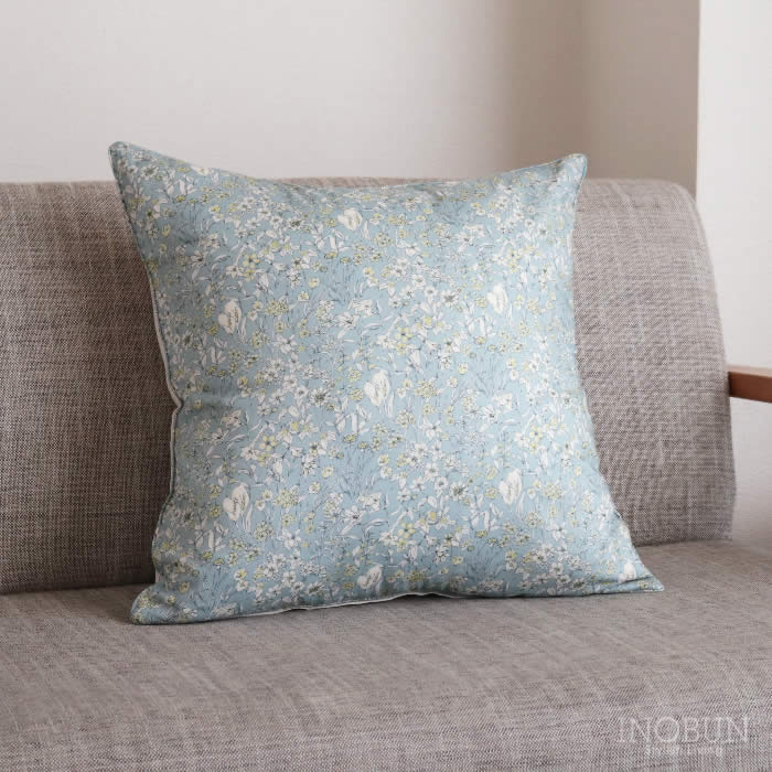 リバティ クッションカバー ワンダーフォーゲル ブルー 45 x 45cm Wandervogel フローレットロンドン