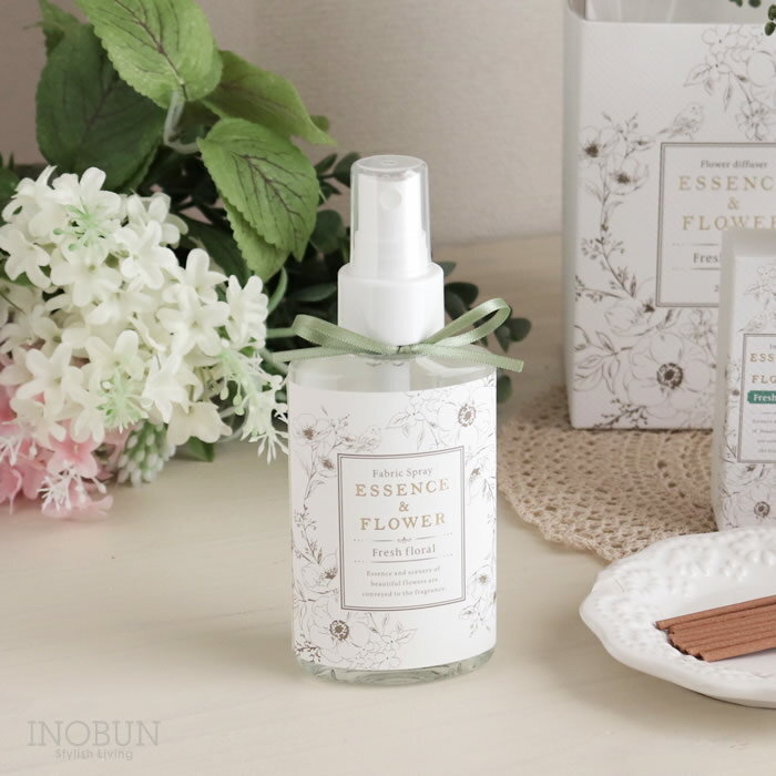 ファブリックスプレー フレッシュフローラル ルームスプレー リフレッシュ ESSENS & FLOWER