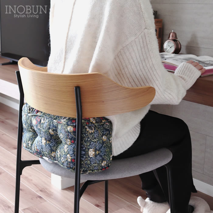 限定価格 キルト ミニサポートクッション ワイルドベリー 低反発 腰あて 腰サポート キルトのある暮らし [2]