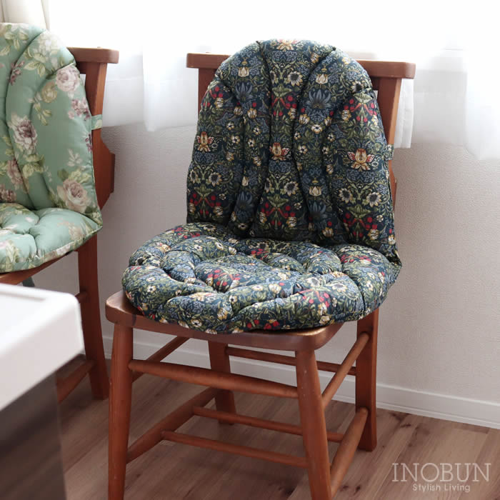 Rakuten - 限定価格 キルト イスシートクッション ワイルドベリー チェアクッション 腰サポート キルトのある暮らし