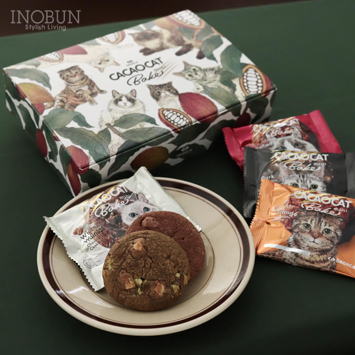 CACAOCAT Bake mini ミックス6個入り CAT クッキー DADACA プレミアム ねこ スイーツ 北海道 クリスマス(4)