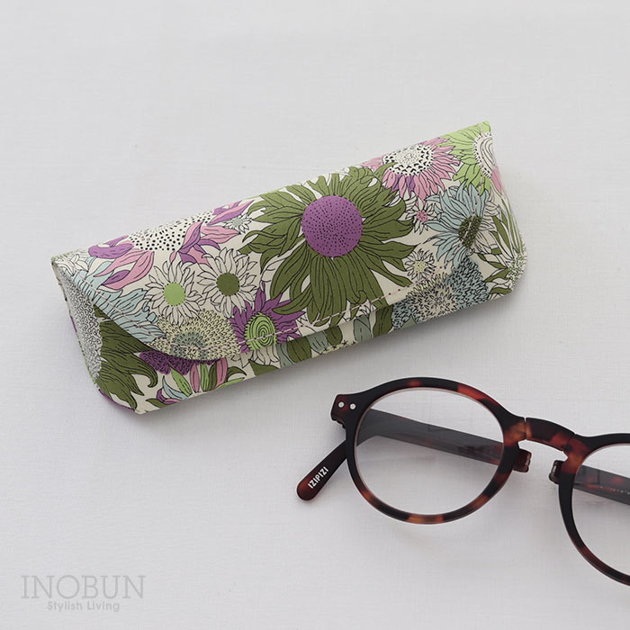 Rakuten - リバティ メガネケース 02 スモールスザンナ LI フローレットロンドン スリム コンパクト セミハード Small Susanna ギフト