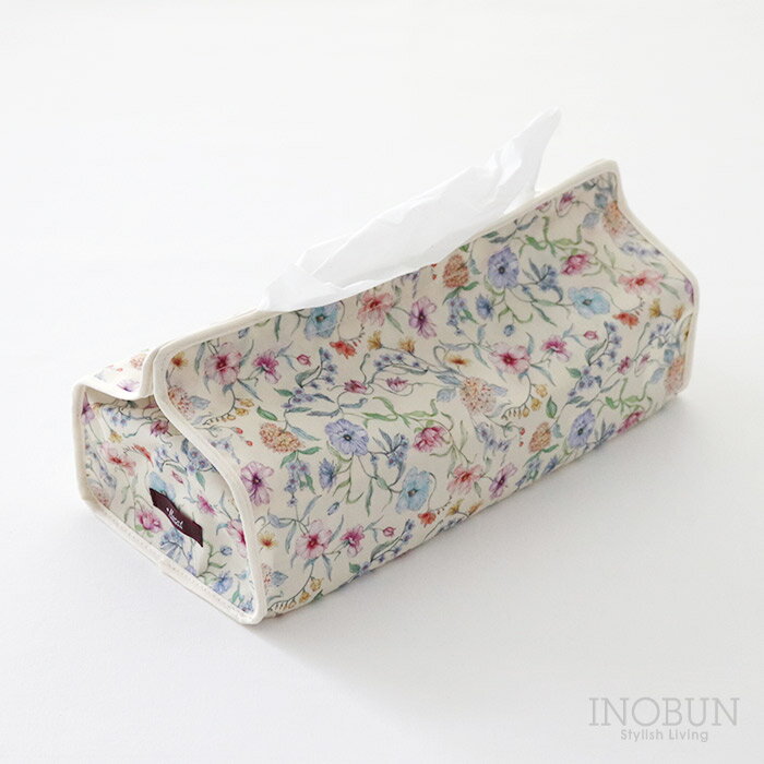 Rakuten - リバティ ティッシュカバー バタシーブルームズ CR フローレットロンドン Battersea Blooms