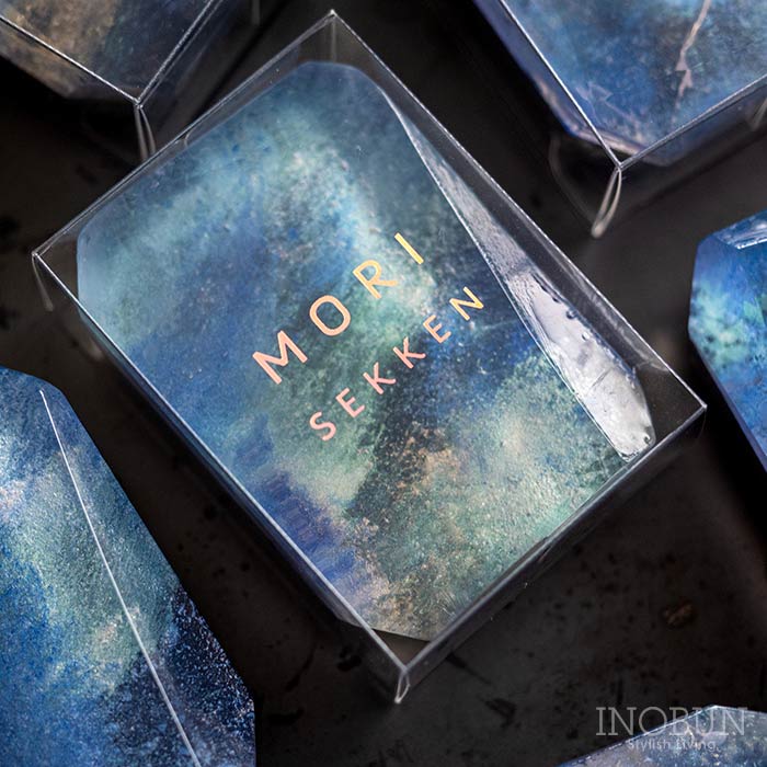 Rakuten - 宝石石鹸 ラブラドライト すみれの香り 55g 森石鹸 日本製 洗顔 手洗い 体洗い 石けん ギフト