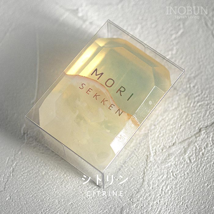 Rakuten - 宝石石鹸 シトリン レモン＆オレンジスイートの香り 55g 森石鹸 日本製 洗顔 手洗い 体洗い 石けん ギフト 日本製