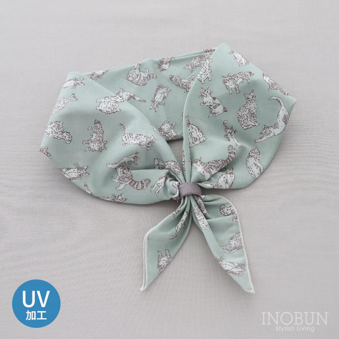 Rakuten - リバティ UVスカーフ ミャオウ MT UV加工 紫外線 冷房 対策 スカーフ メール便対応 Meow ギフト 母の日