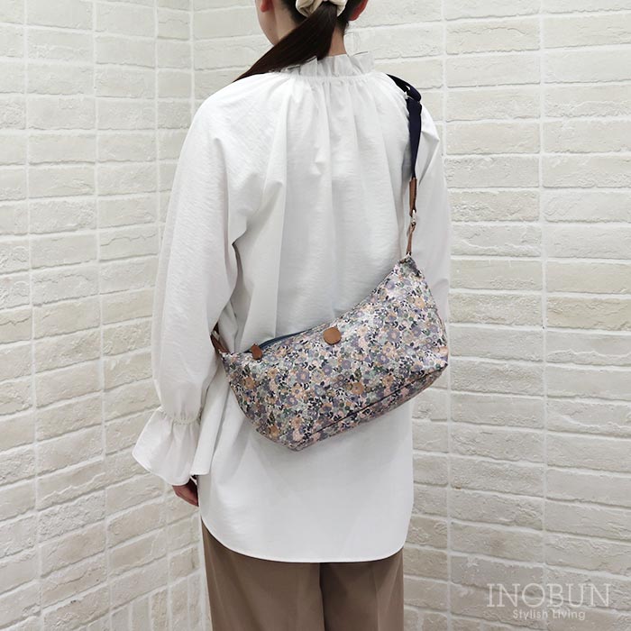 Rakuten - Coupole リバティ ショルダーバッグ 横型 Nell, Annie & May ネル、アニー＆メイ 日本製 PVCコーティング LIBERTY クーポール