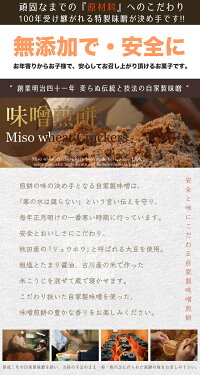 【詰め合わせ】味噌煎餅66枚/生姜入り味噌煎餅66枚【飛騨名産】スイーツ和スイーツ/お菓子和菓子/ギフトお取り寄せ手土産
