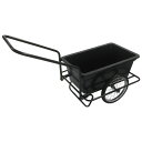 4571191199003 プラスチックリヤカー 容量:約90L 運搬台車 シンセイ ノーパンクタイヤ 大容量プラスチック箱船リヤカー