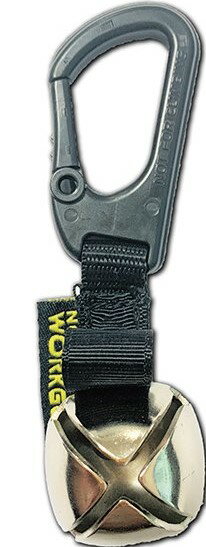 アラスカ熊ベル 1ベル サイレンサー付 くま クマ クマ除け ハイキング 森 動物 鈴