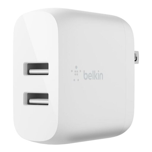 Belkin USB充電器 2ポート 24W(12W USB-A x 2) 折りたたみ式プラグ iPhone 13 / 12 / 11 / SE / iPad/Androidスマホ各種対応 BOOST↑CHARGE WCB002dqWH-A Belkin USB充電器 2ポート 24W(12W USB-A x 2) 折りたたみ式プラグ iPhone 13 / 12 / 11 / SE / iPad/Androidスマホ各種対応 BOOST↑CHARGE WCB002dqWH-A