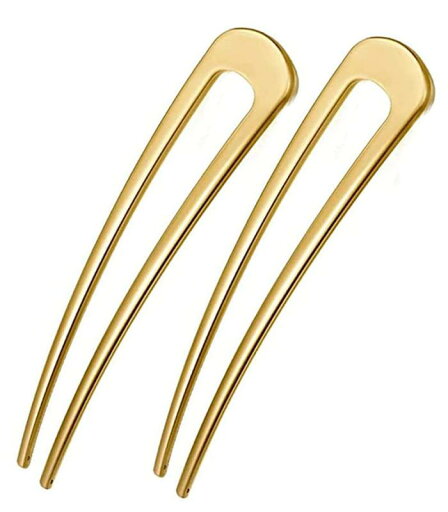 COMFORTIS かんざし 髪飾り 簪 Uピン 和装 ヘアピン U字 2本セット COMFORTIS かんざし 髪飾り 簪 Uピン 和装 ヘアピン U字 2本セット